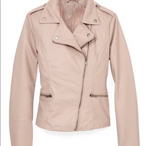 Faux baby blue leather